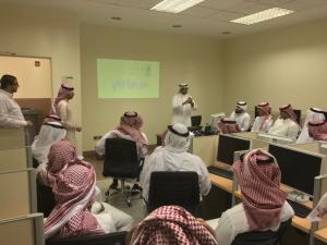 Jamoum Computer Department hosts a delegation from Students of Palestine Secondary Schools 